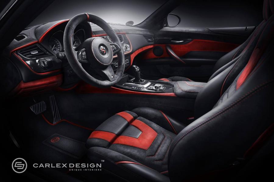  BMW Z4 Red Carbonic by Carlex Design 2014 года  (фото 5 из 12)